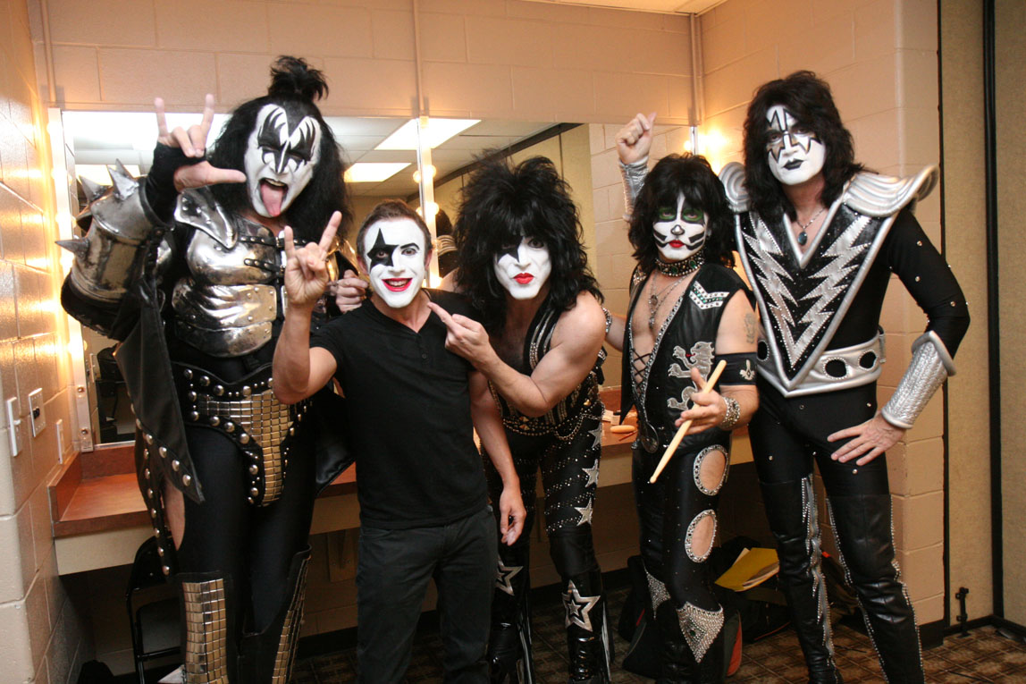 On tour with KISS / Houston / Texas / The Fifth Member