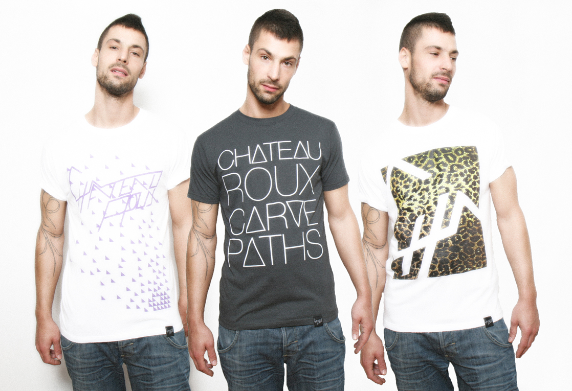 Chateau Roux Autumn / Winter t-shirt collection