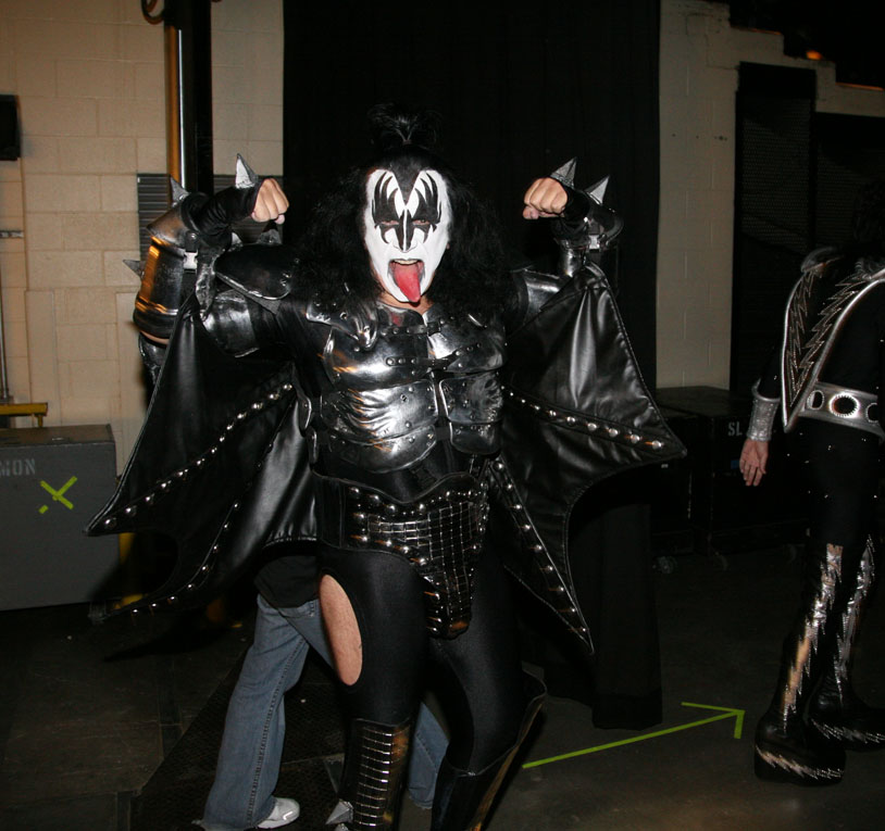 On tour with KISS / Houston / Texas / Showtime