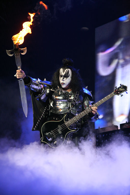 On tour with KISS / Houston / Texas / Gene Simmons