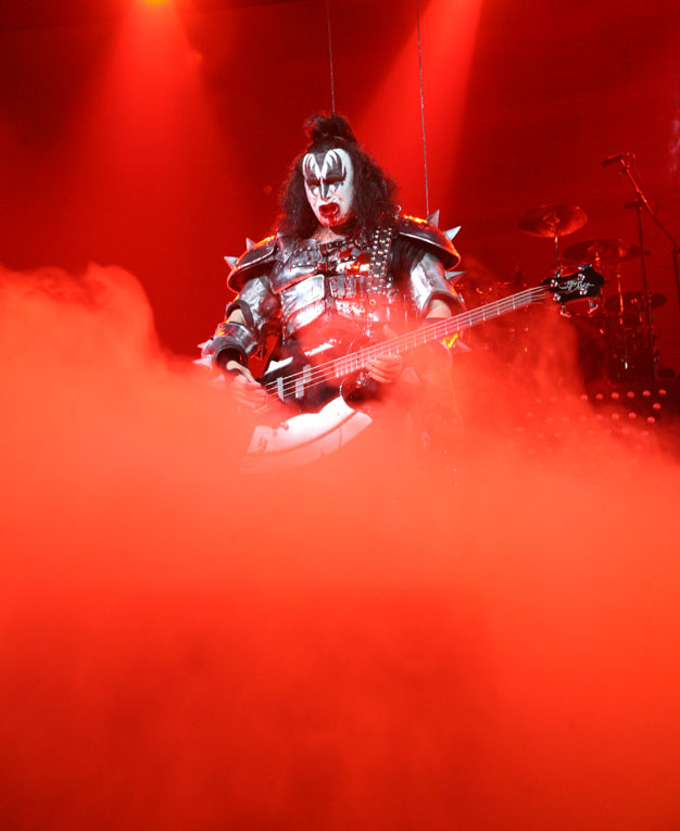 On tour with KISS / Houston / Texas / Gene Simmons
