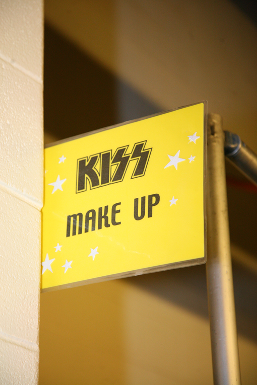 On tour with KISS / Houston / Texas / the Make-up