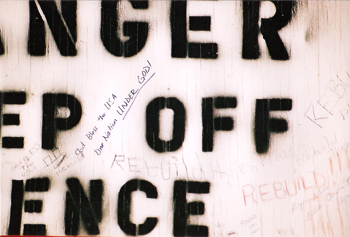 Ground Zero 9/11/2002