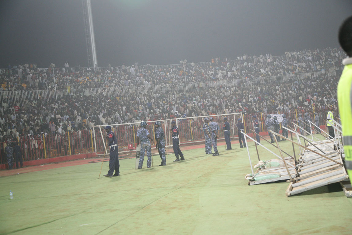 Sudan v Ghana / The Sudan / Tense